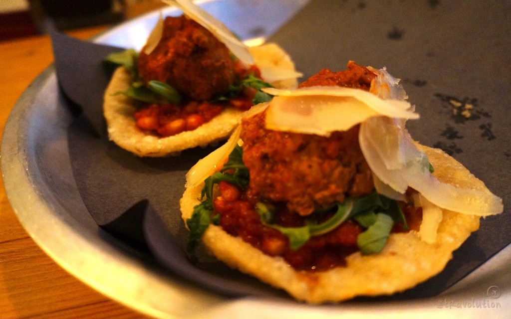 Matt's special meatballs