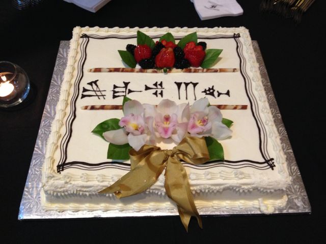 Cuneiform cake