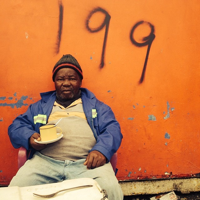 "Henry having tea" - Phase 2 image by Nwabisa Ndongeni. Taken at InstameetEKASI.