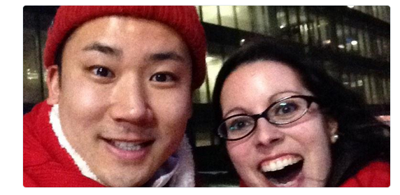 Warming up with good company! Photo: Raine