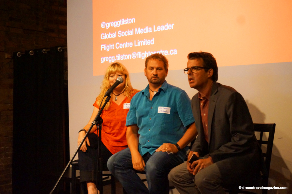 Dave and Deb of the Planet D and Flight Center's Gregg Tilston