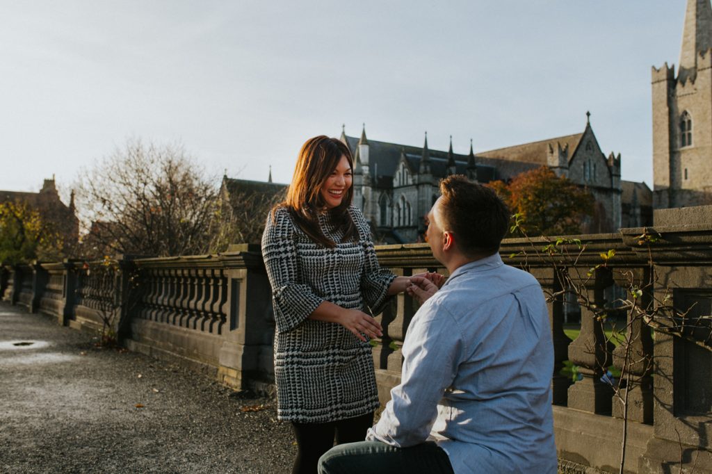 Secret proposal in Dublin